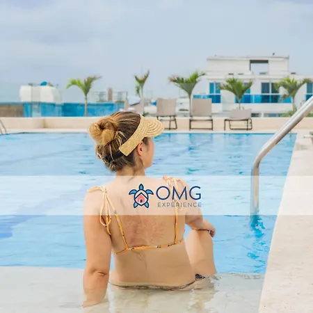 Apartment Cb543 | Boho Con Balcon + Piscina + Wifi Veloz *