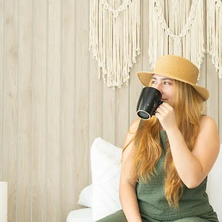 Cb543 | Boho Con Balcón + Piscina + Wifi Veloz