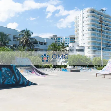 Apartamento Cb543 | Boho Con Balcón + Piscina + Wifi Veloz