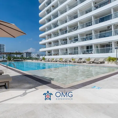 Apartamento Cb543 | Boho Con Balcón + Piscina + Wifi Veloz Cartagena